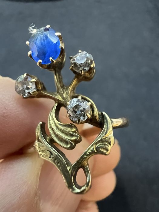 Кольцо камни . 56 проба