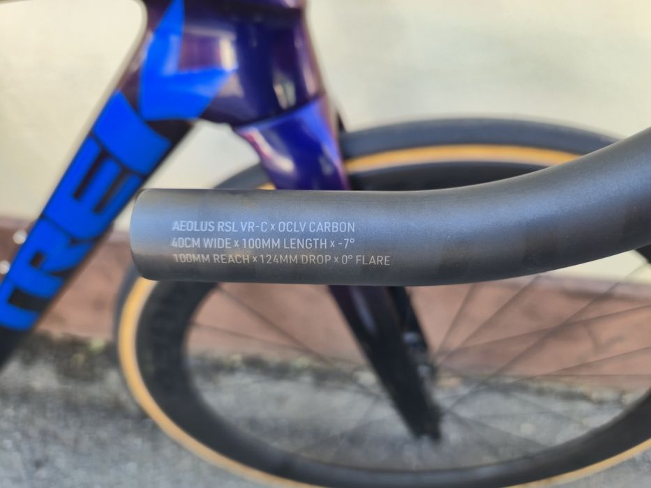 Frameset/cadru cursiera carbon + ghidon + roti  Trek Emonda SLR 2024