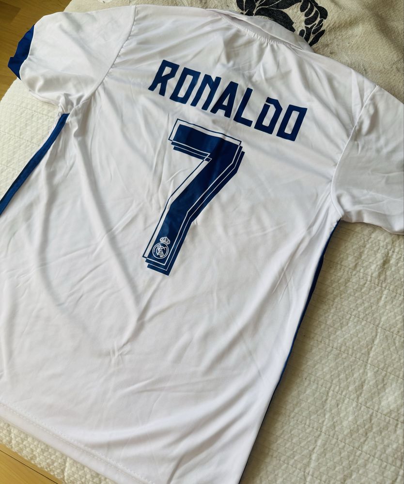 Спортна футболна тениска Real Madrid/Ronaldo ръст 164
