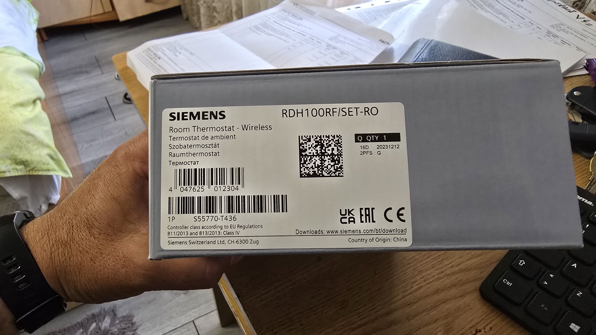 Termostat Wi-Fi Siemens