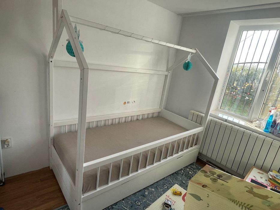 Patut copii Montessori 90x200