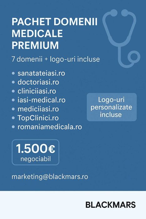 Pachete Domenii Web Premium Medicale, Wedding, Urban Life Style, Edu