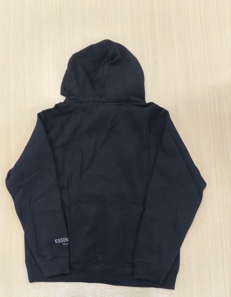 Essentials hoodie black