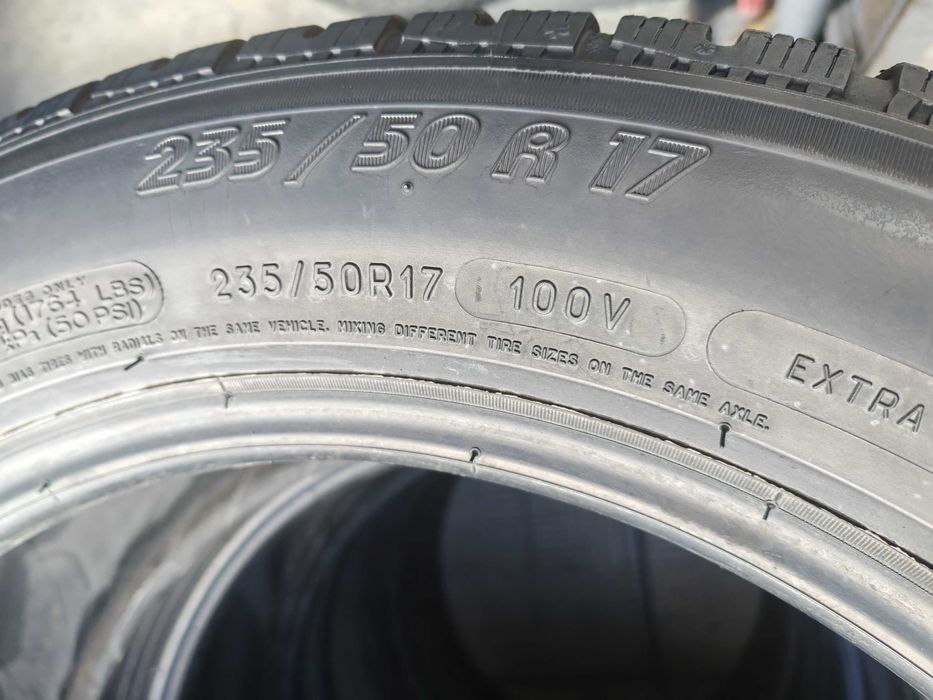 235 50 17,4buc iarna MICHELIN,Pilot Alpin,PA4,6mm