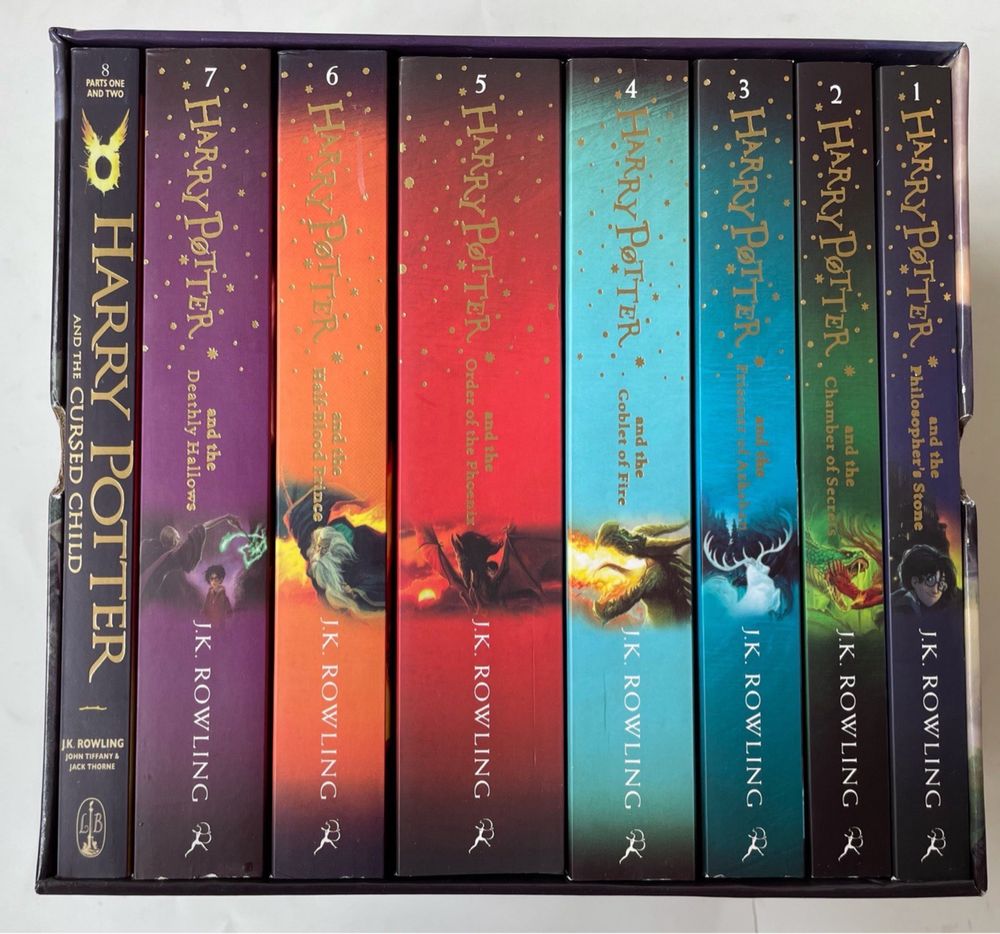 Harry Potter Box Set. J. K. Rowling Комплект книг Гарри Поттер