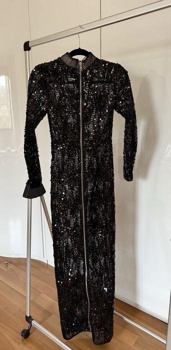 Официална рокля с пайети