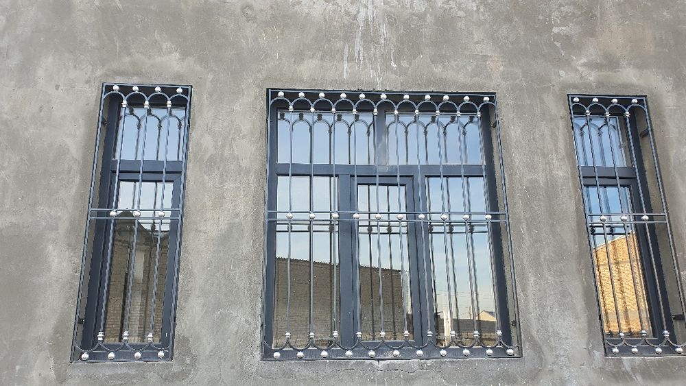 Решётка панжарa навес