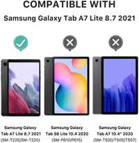 Husa tableta Samsung Galaxy Tab A7 LITE 2021 protectie 360 flip carte