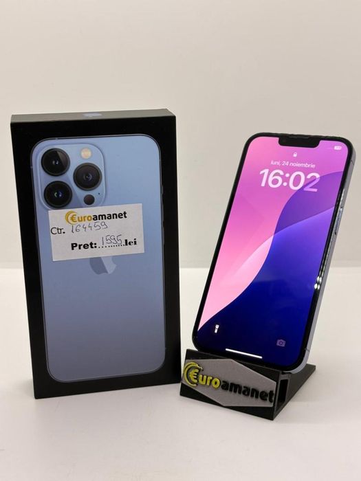 Telefon mobil Apple iPhone 13 Pro, 256GB, 5G, 77% Baterie -A-