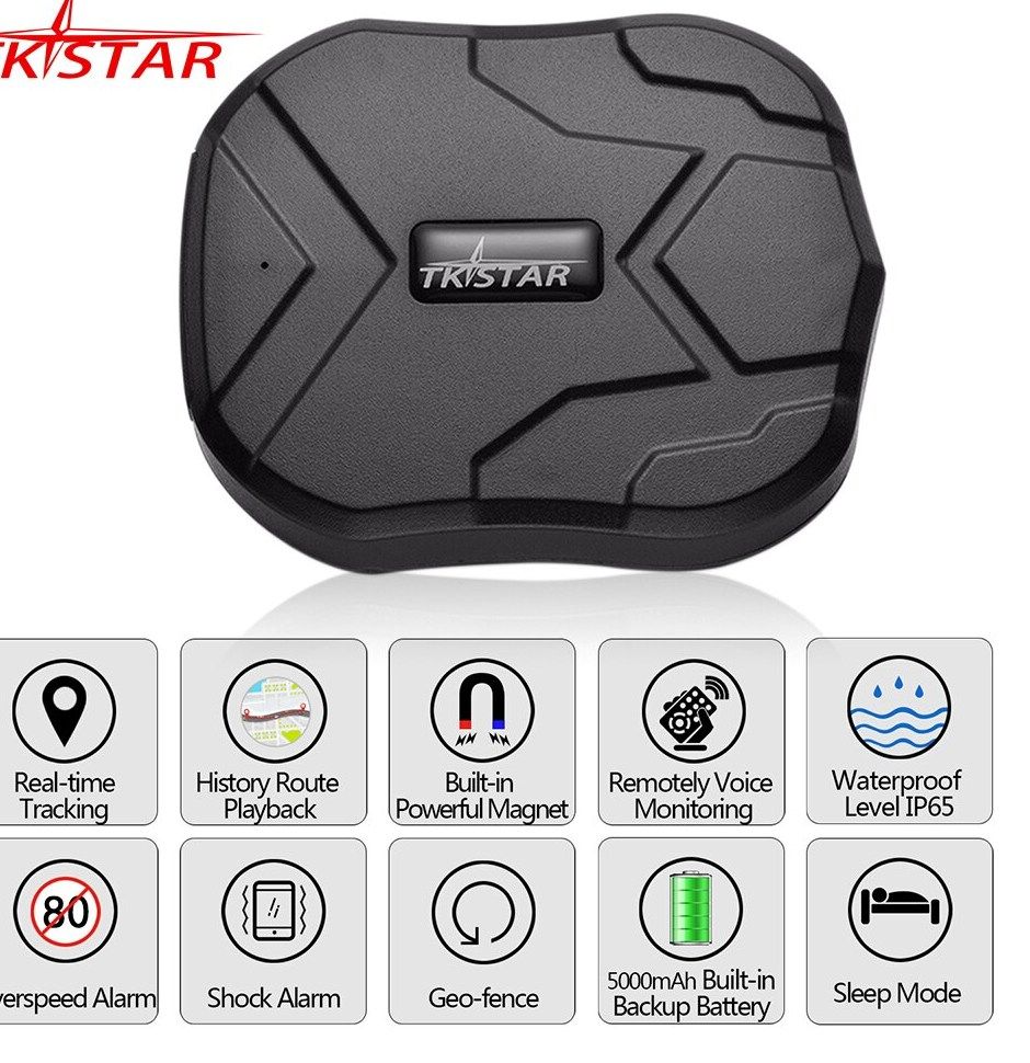 GPS 2G GizMondo TK905: auto-moto, waterproof, magnet, 5000mAh