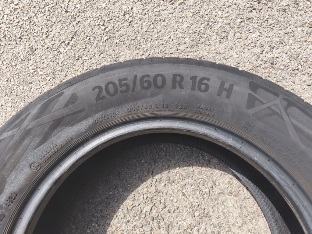 205/60/16" 2бр Continental eco contact 6,dot4820, 6mm