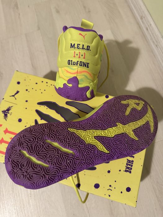 Puma LaMelo Ball Mb.03 Basketball Shoes Yellow/Purple