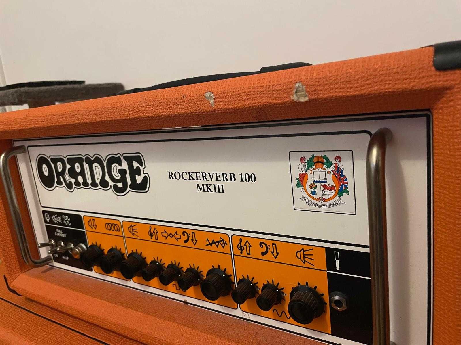 Orange Rockerverb MK III (3) 100W + cabinet Orange 2x12