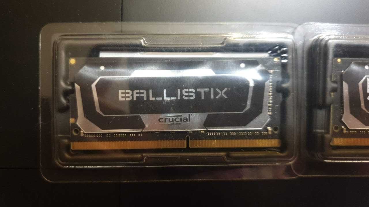 Crucial Ballistix SODIMM 16GB Kit (2 x 8GB) DDR4-3200 Gaming Memory