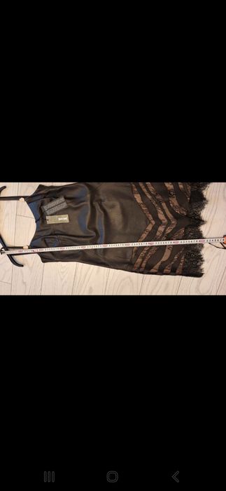 Rochie Just Cavalli din piele naturala de bovina