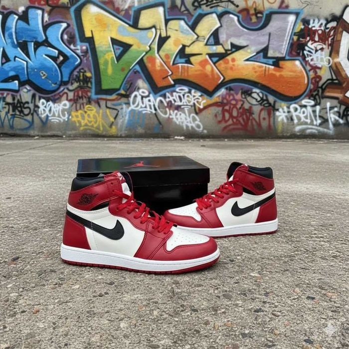 Adidasi Nike Jordan 1 High Chicago Red - Marimi 36-45 - Livrare rapida