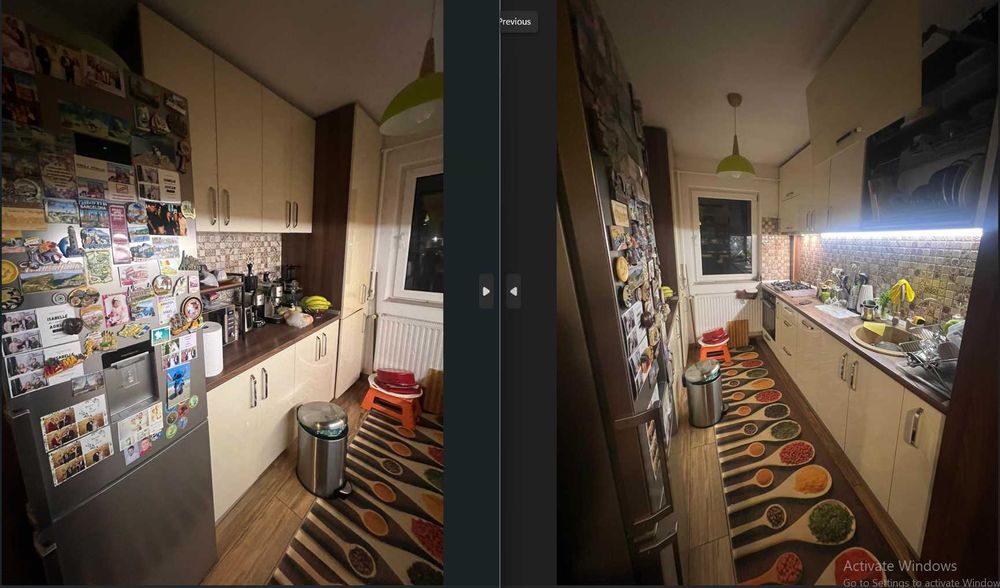 apartament cu 3 camere, mobilat utilat complet