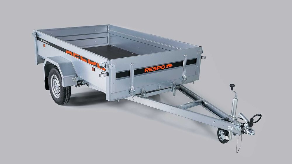 Remorca baculabila cu capac detasabil Respo MMA 750kg / 2.45mx1.50m