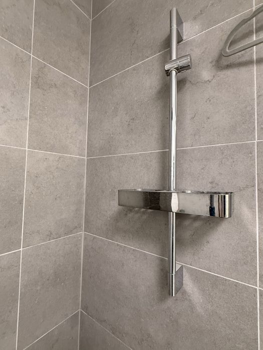 Set baterie duș Weser cu cap și suport – stare bună