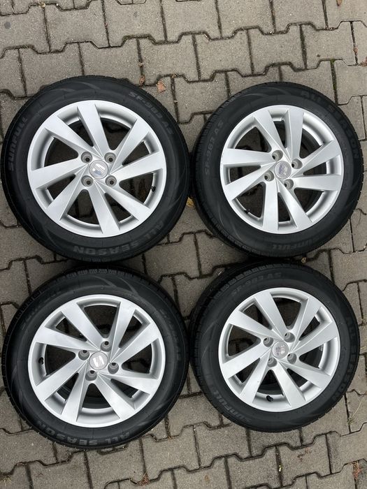 Jante 4x100mm, anvelope iarna 165/65 R15, Seat Mii, Skoda CitYGo VW Up