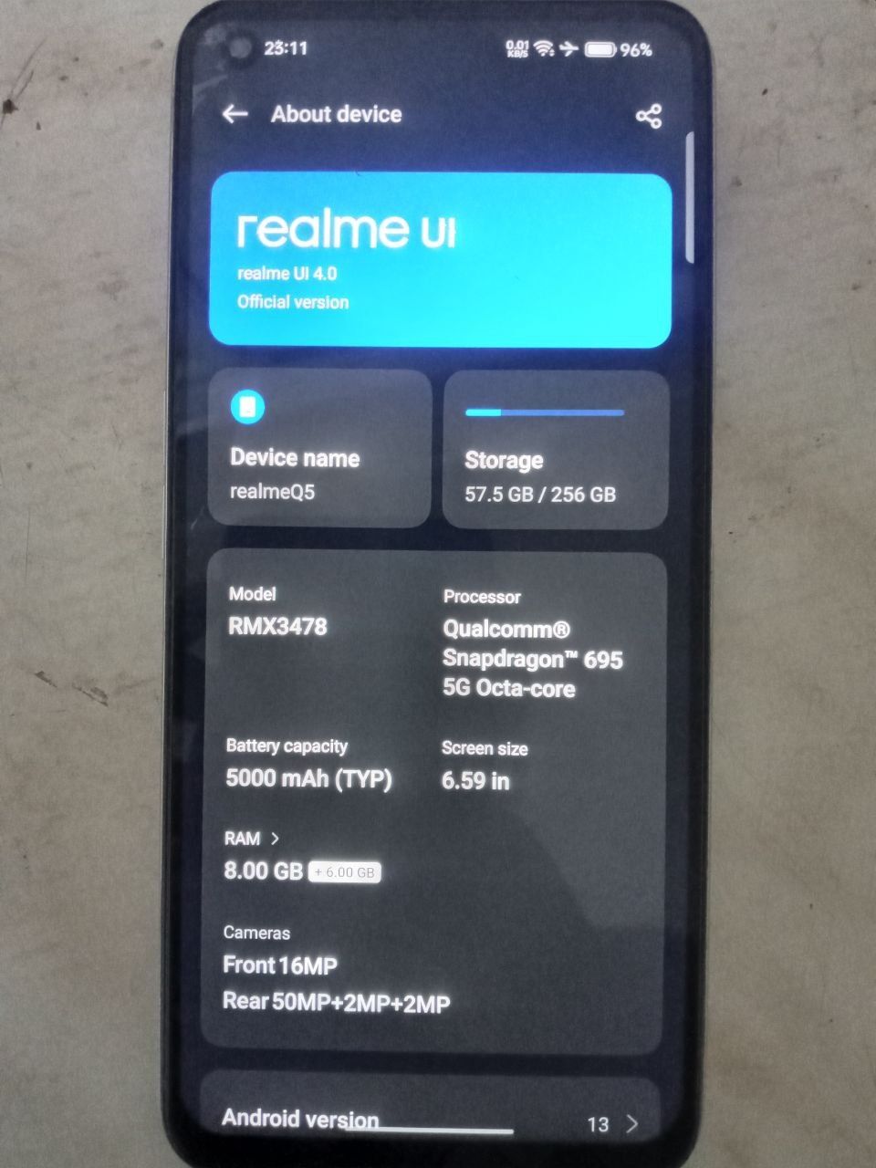 Realme Q5 5G 256GB
