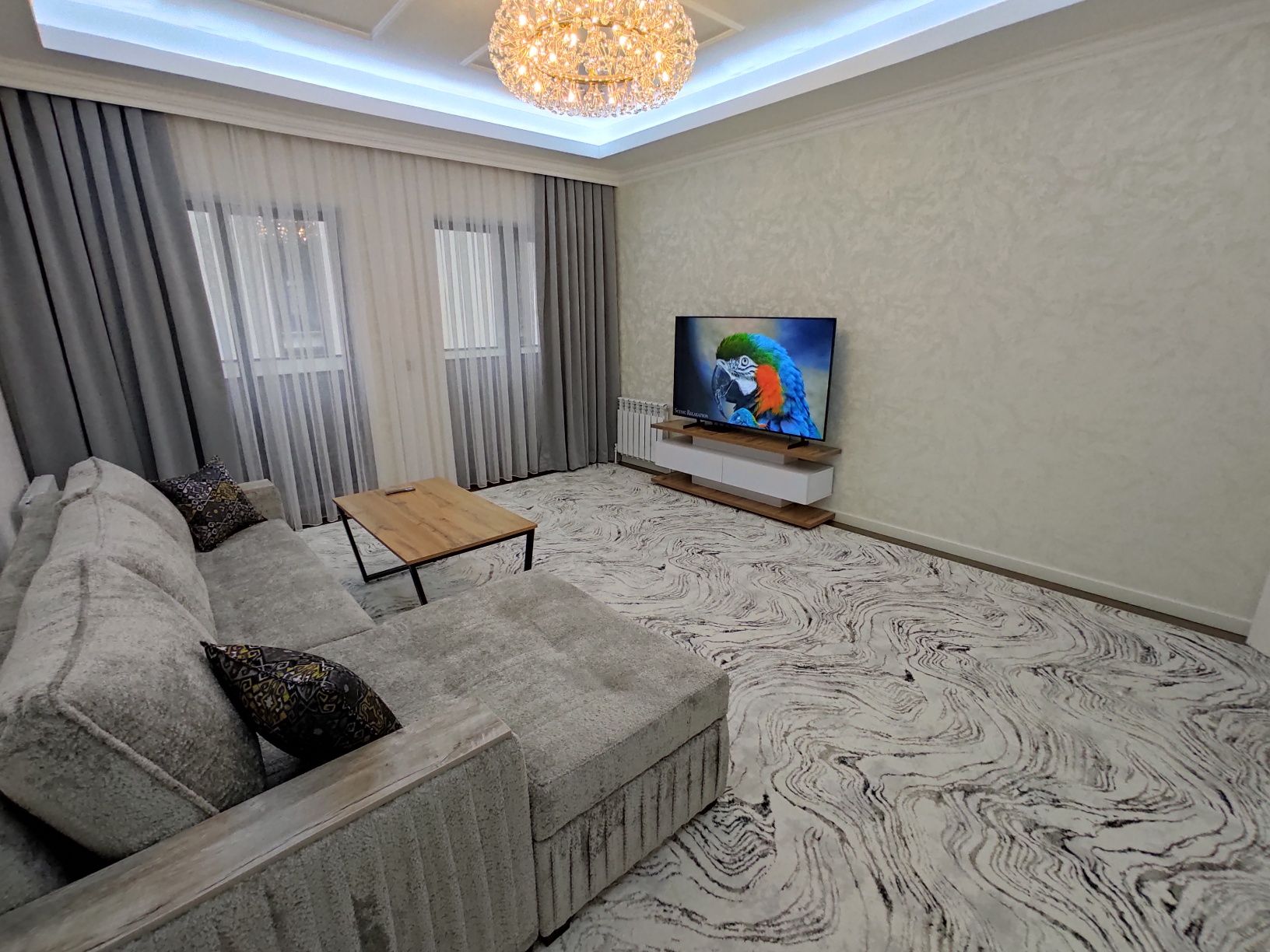 Продается квартира новостройка с арендатором Ц2 Алайский Дархан ЖК Нур