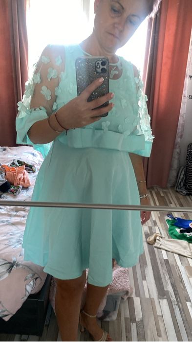 Rochita, blana dama marime S-L ghete dama marimea 36