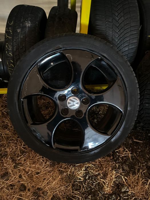 vând jante golf 5 gti 5x112 r17