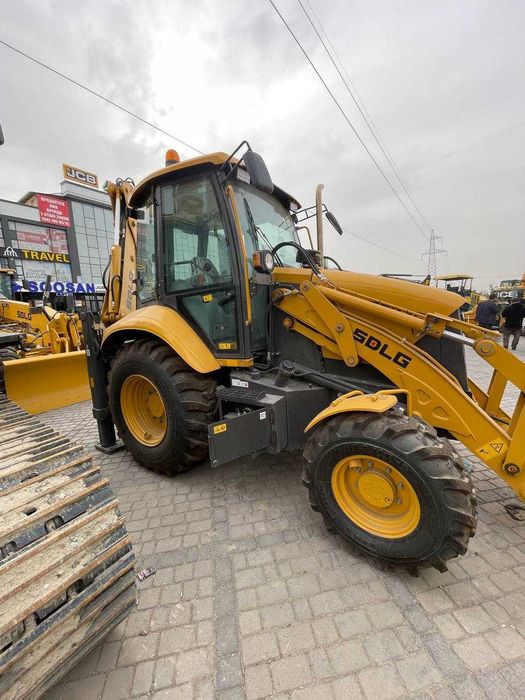 Экскаватор-погрузчик SDLG Е877F 1,0 куб в РАССРОЧКУ