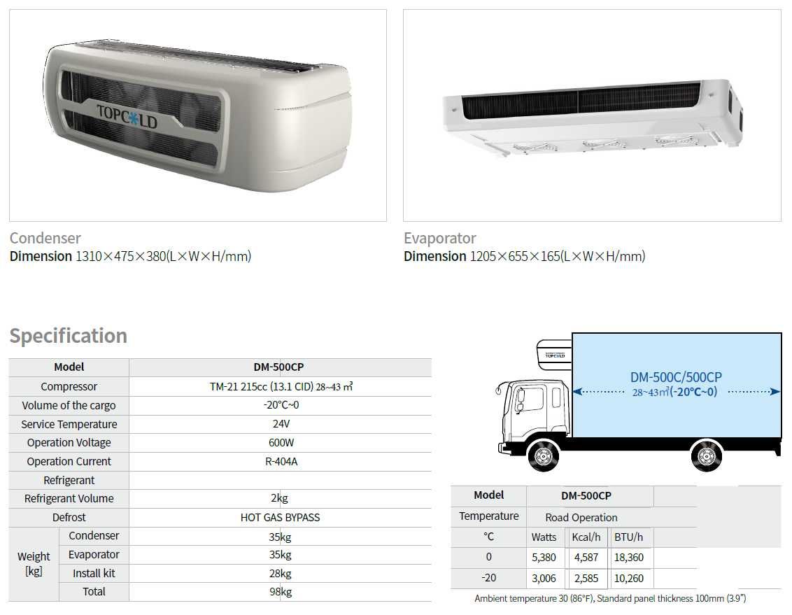 Refrigerator Dongin Thermo DM500CP-Рефрижератор