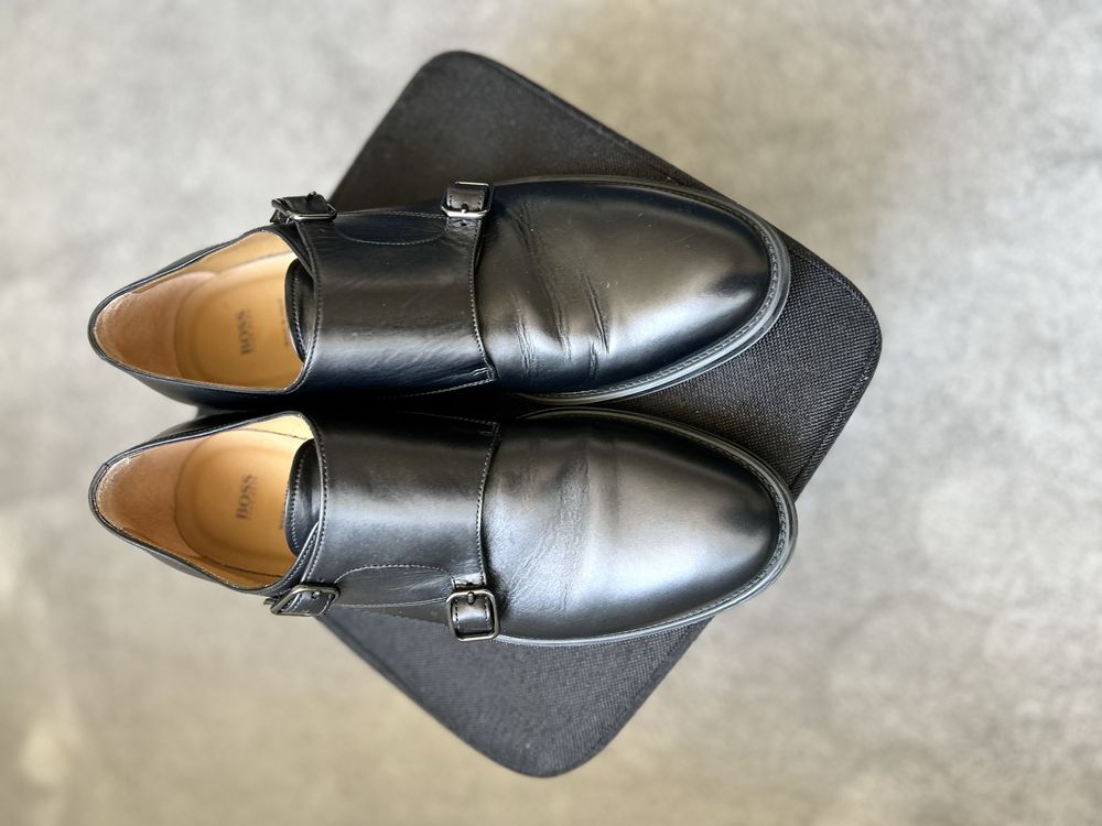 Hugo Boss Colby Leather Loafer shoes 42