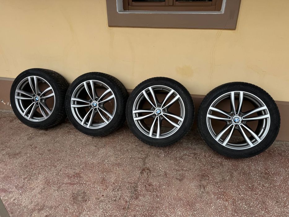 Roti iarna BMW G11 647M style - jante, cauciucuri, senzori