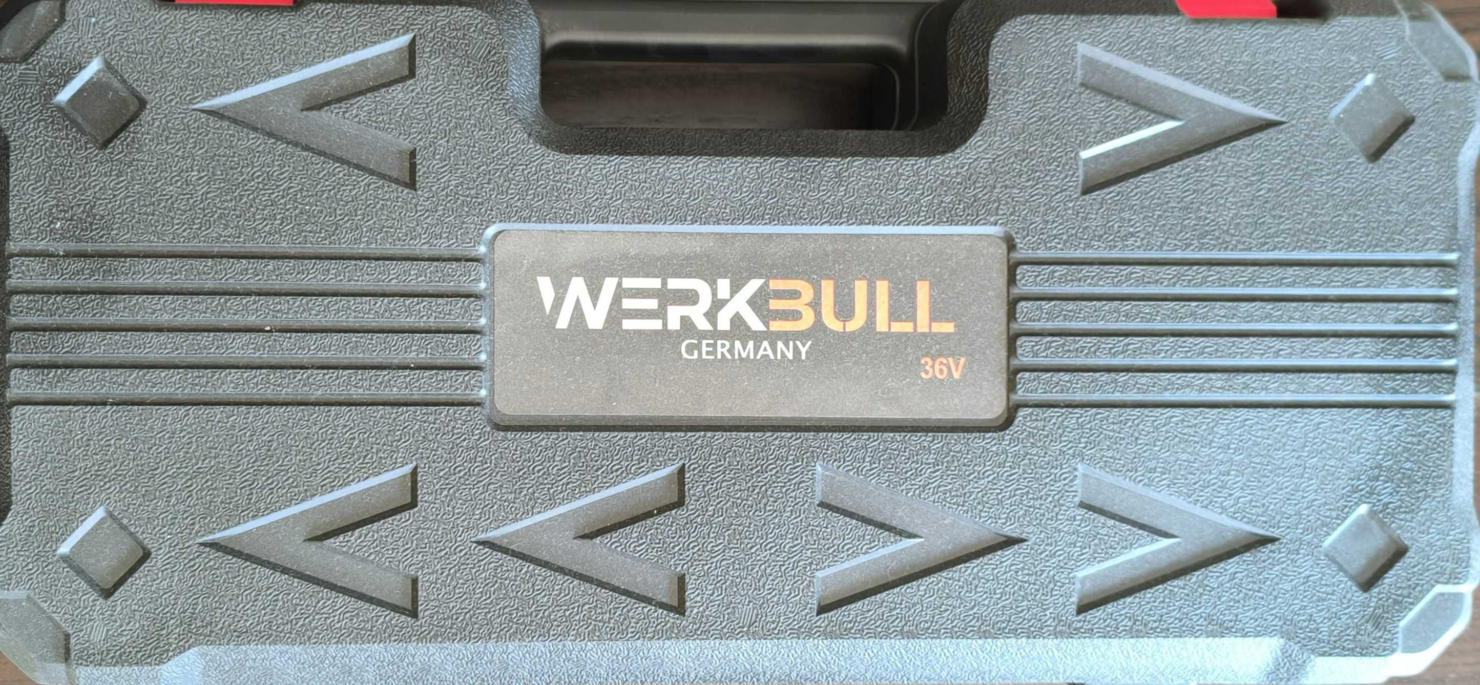 Неупотребявана Акумулаторна Безчеткова резачка с омасляване WerkBull