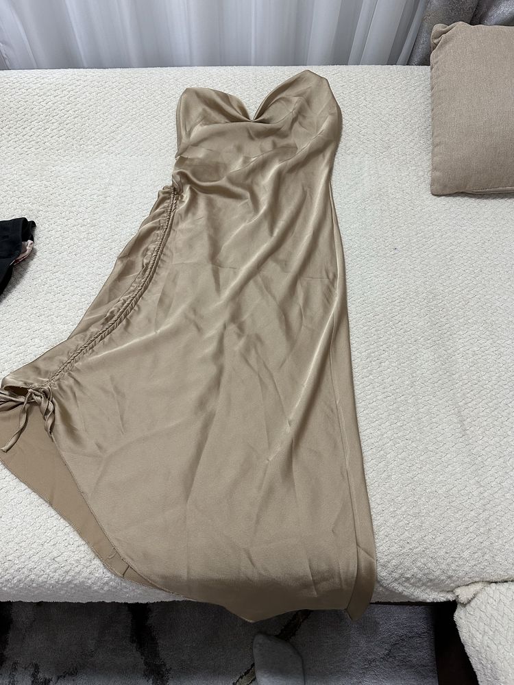 Rochie vara satin