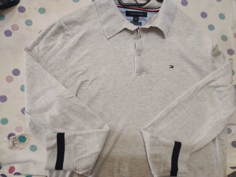 Мъжка фланела дълъг ръкав 27% вълна Tommy Hilfiger