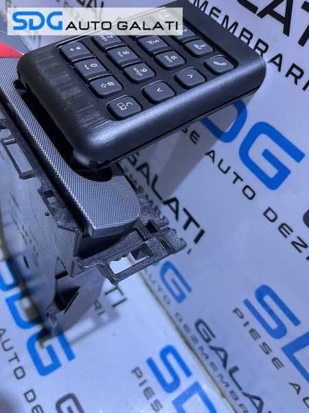 Unitate Modul Tastatura Telefon Sertar Suport Carti Vizita Buton Releu Avarii Bord VW Passat B6 2005 - 2010 Cod 3C2857273