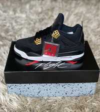 Air Jordan 4 Retro Royalty Metallic Gold Black Nike Cat Bred Thunder o