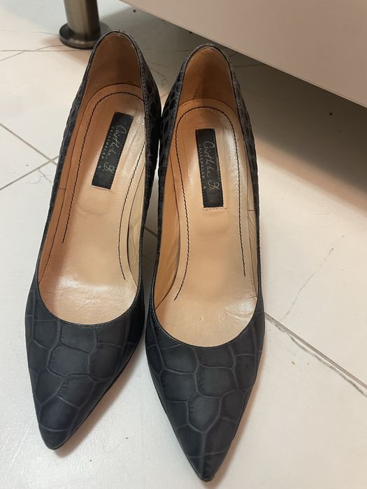 Pantofi musette croco