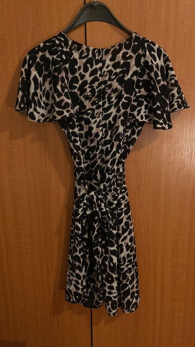 Леопардова феерична рокля резървъд/ Leopard Reserved dress