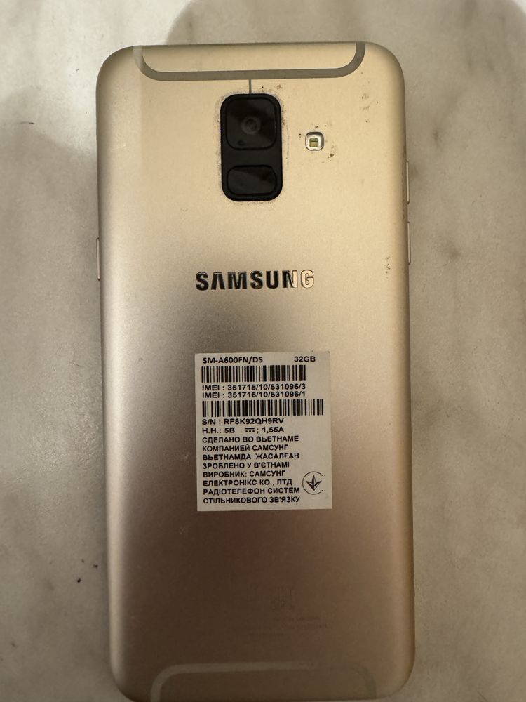 Samsung Galaxy A6 (2018) Gold