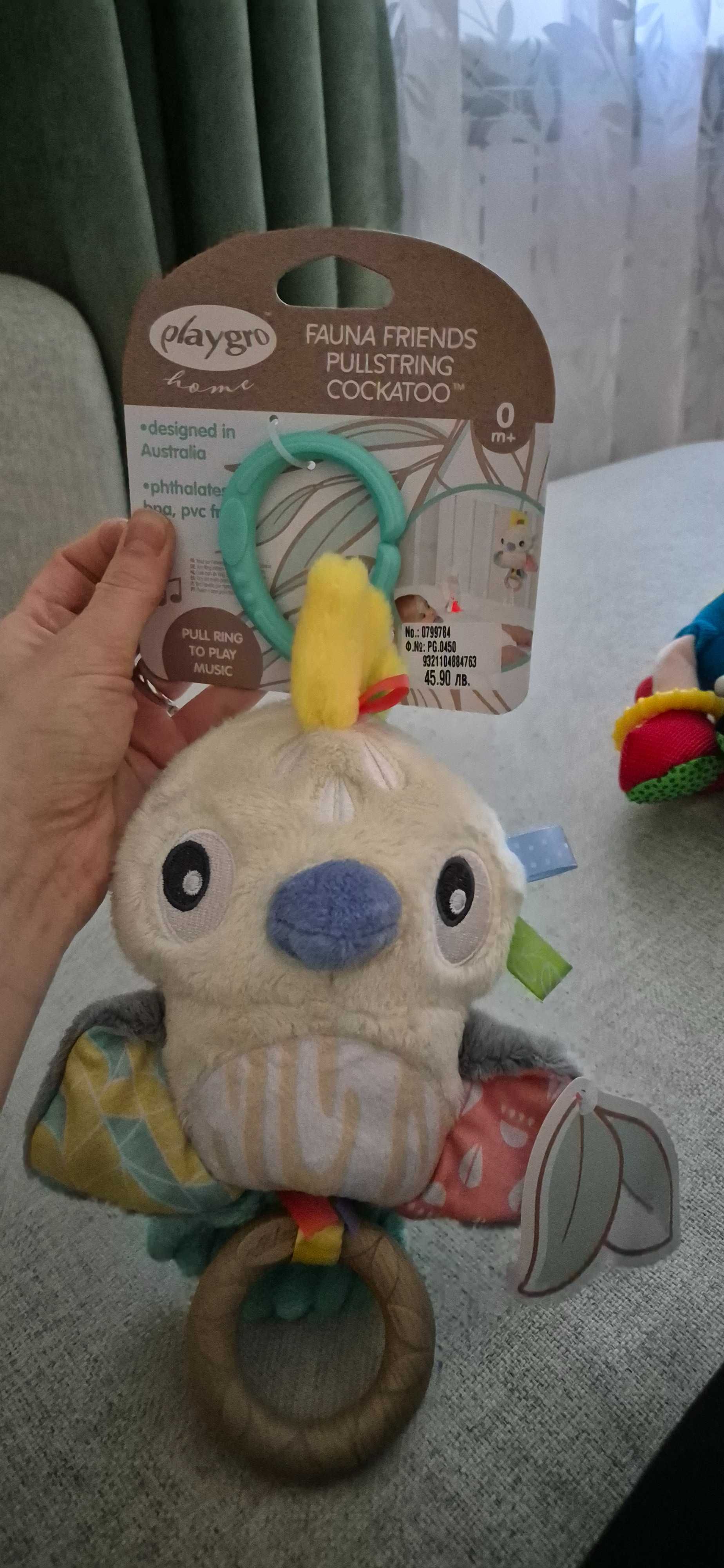 PlayGro Fauna Friends Музикална плюшена играчка
