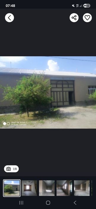 Uy sotiladi m39 yuliga 150 metr hamma narsaga yaqin maktab bogʻcha