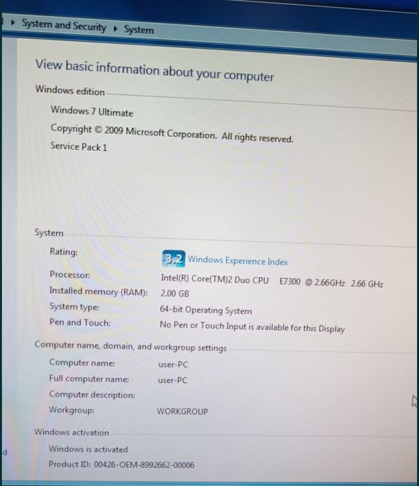 Calculator intelcore 2 duo