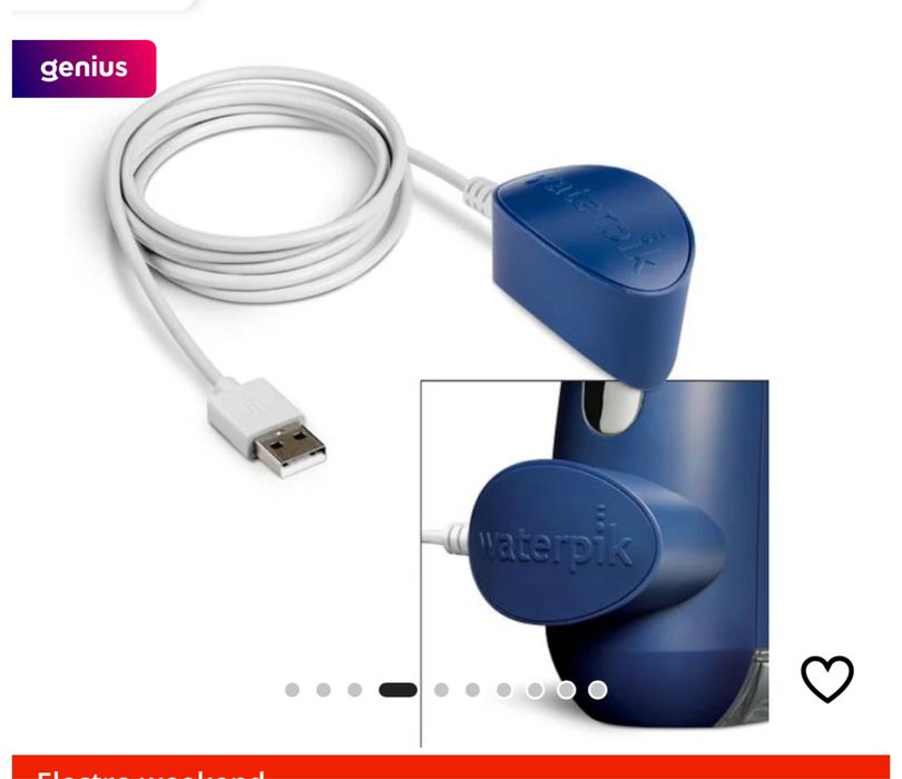 Зарядно за зъбен душ Waterpik Professional WP-563