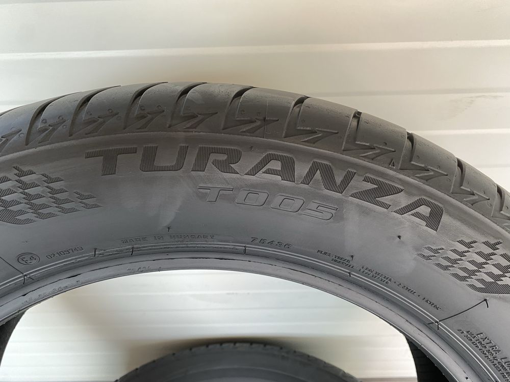2бр летни гуми 235/55/19/Bridgestone Turanza T005/dot1522//6.8мм грайп