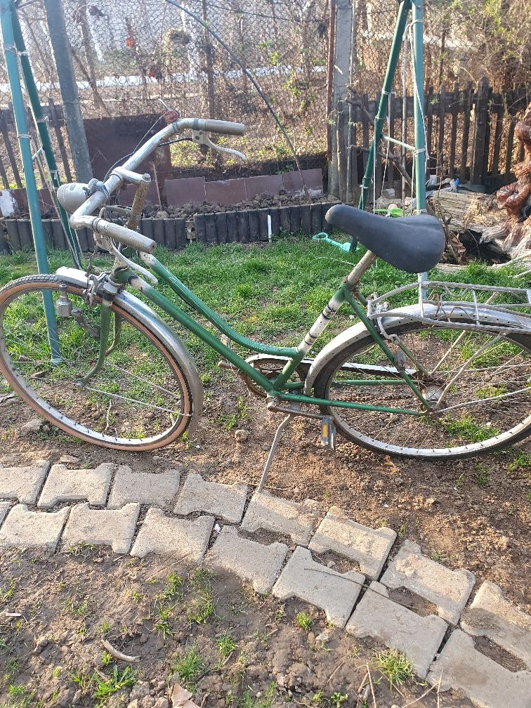 Vand bicicleta retro de femei vopsea originala