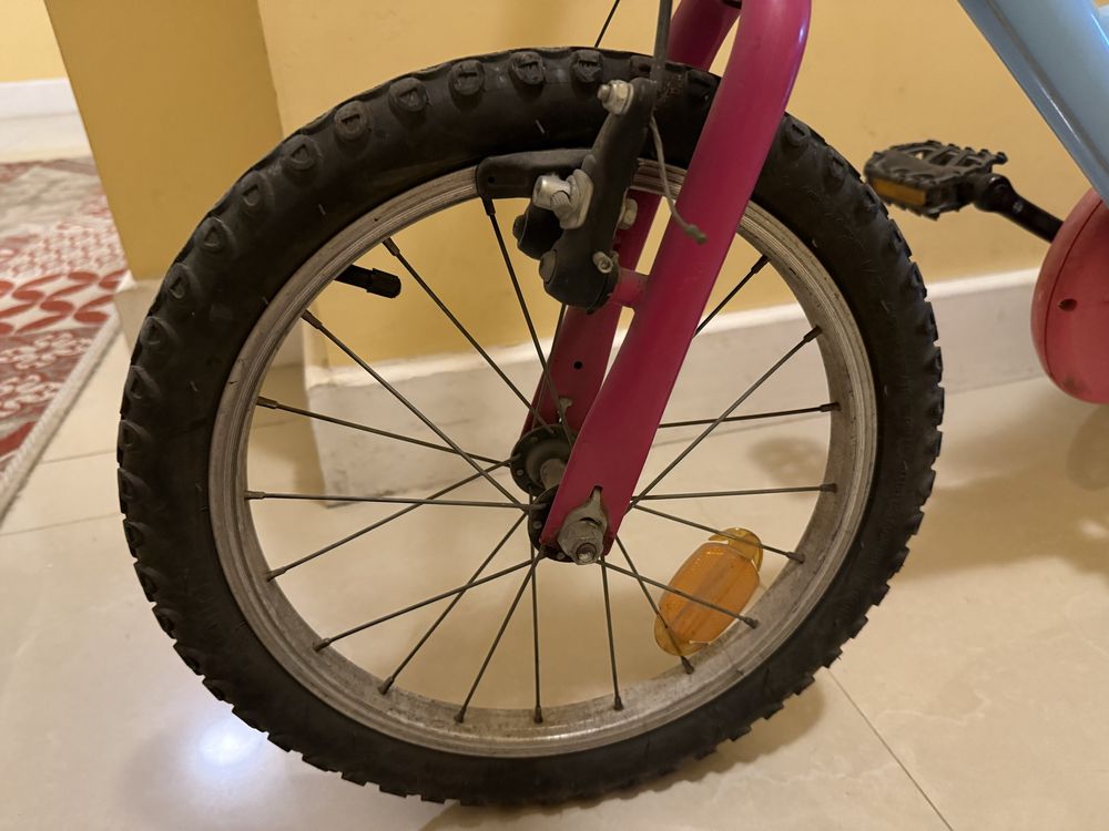 Детско колело Btwin за момиче 16 цола