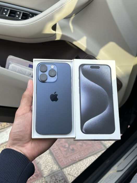 iPhone 15 Pro 128gb 87yomkst Blue Titanium