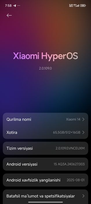 Xiaomi 14 global 12/512