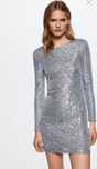 Rochie cu paiete Mango